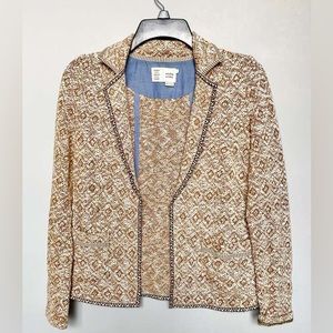 NWOT Anthropologie Knit Blazer